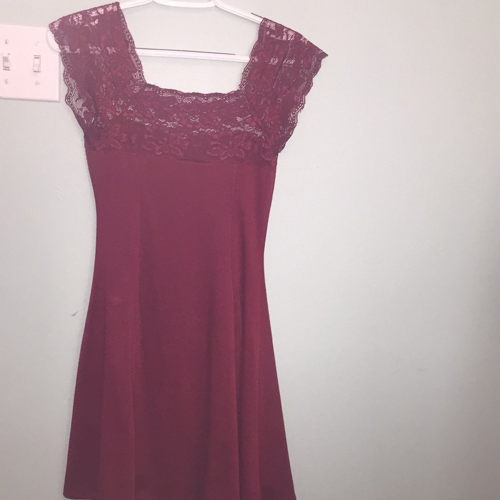 Red dress